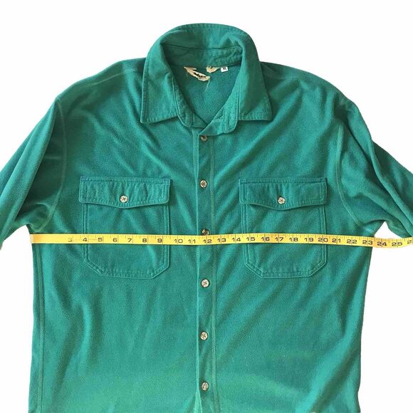 Vintage REI Polartec Fleece Shirt Jacket XL Button Up 80s 90s Retro USA Polartec - Picture 7 of 10